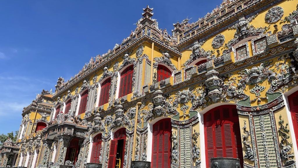 Nét uy nghi, tráng lệ của điện Kiến Trung