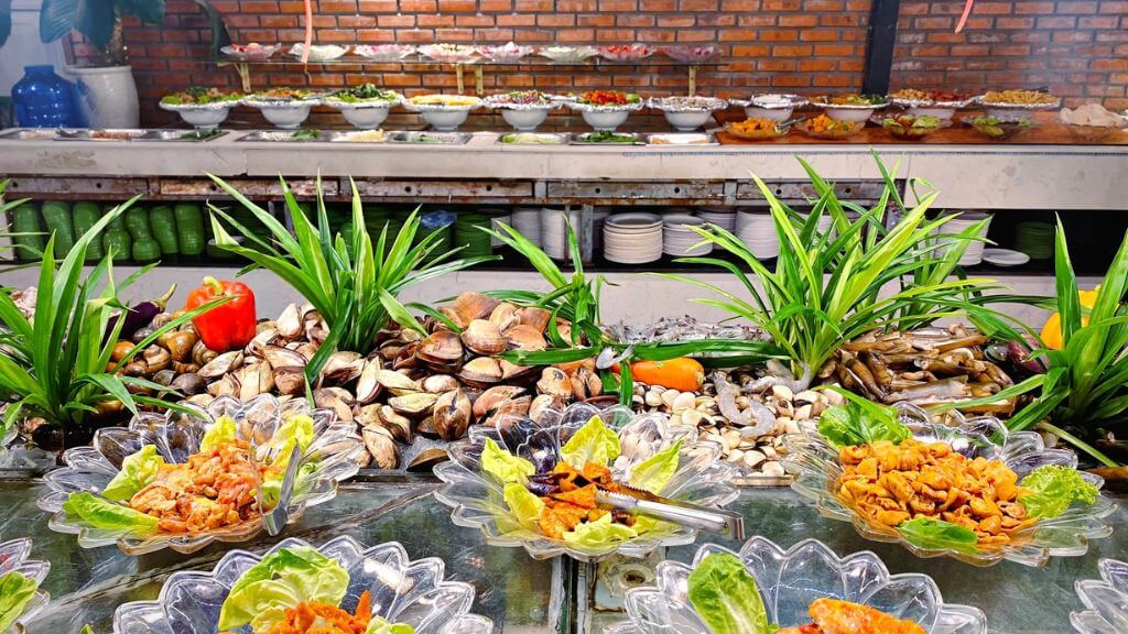 Buffet hải sản Nha Trang