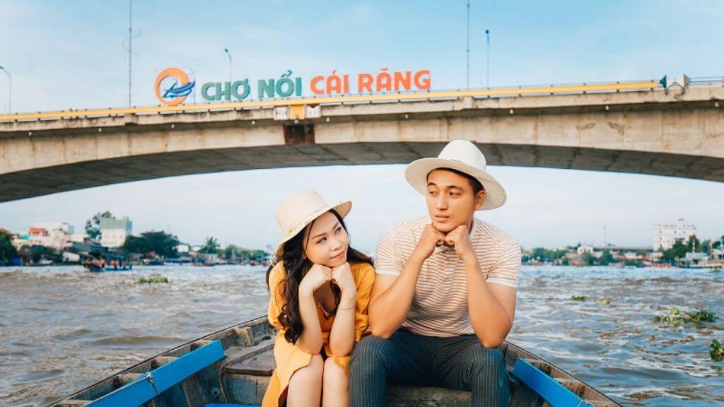 Check - in tại chợ nổi Cái Răng