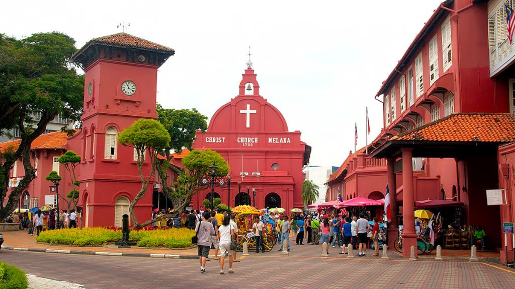 Thiêm chưỡng khung cảnh Châu Âu tại Malacca