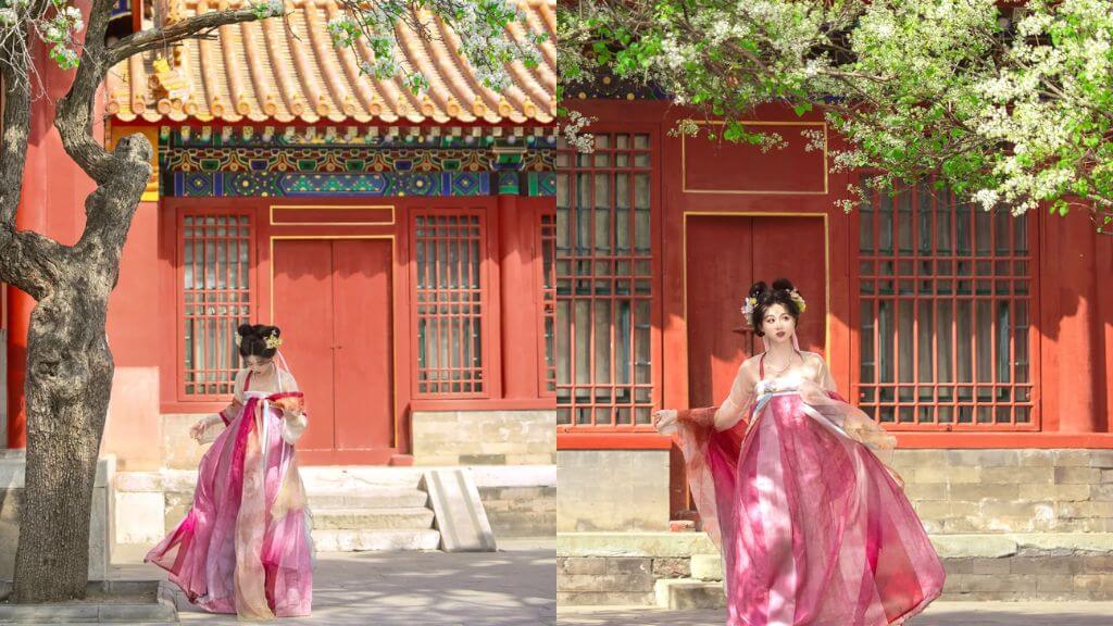 Check in cổ phục siêu xinh tại Tử Cấm Thành