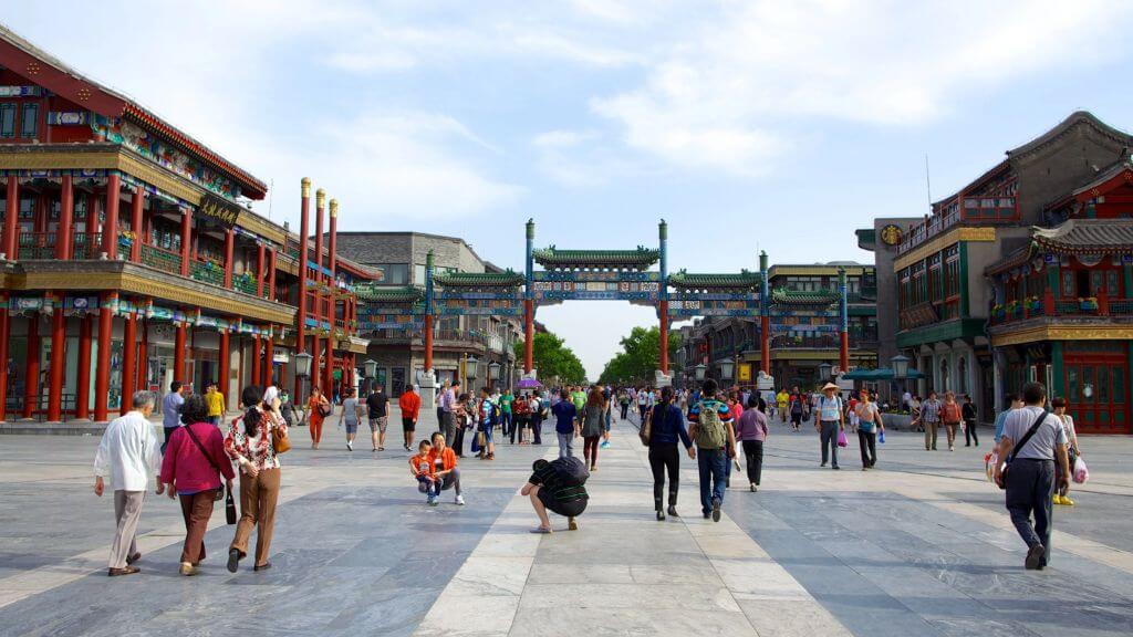 Tham quan phố đi bộ Tiền Môn Bắc Kinh