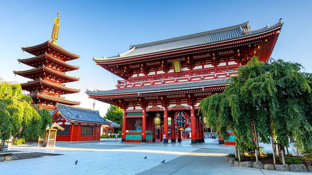 Đền Sensoji – Biểu tượng kiến trúc cổ kính giữa lòng Tokyo