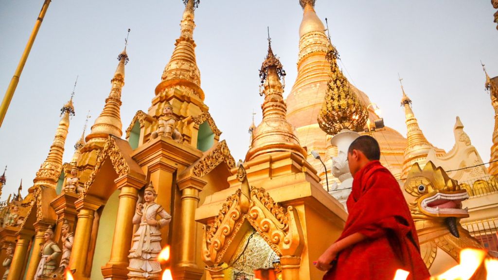 Chùa Shwedagon niềm tự hào của đất nước