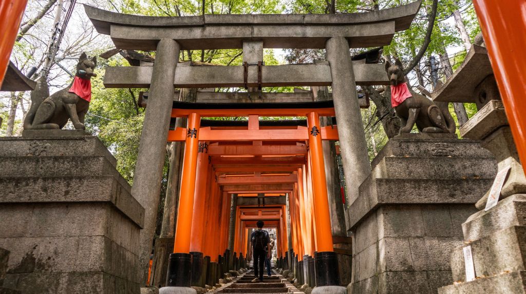 Tham quan Đền Fushimi Inari kiến trúc độc đáo với 1000 cột Torii
