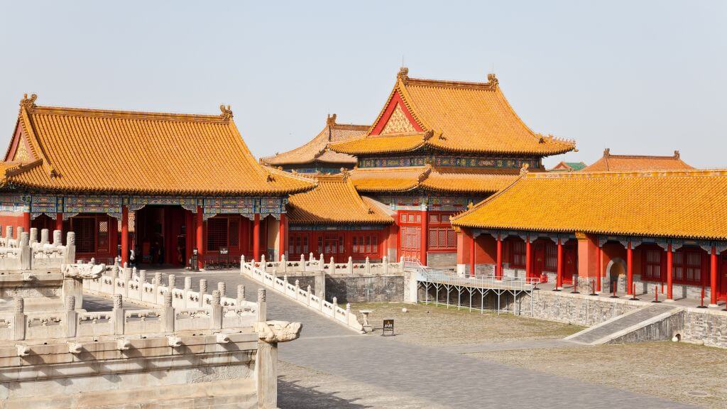 Một phần kiến trúc của Tử Cấm Thành