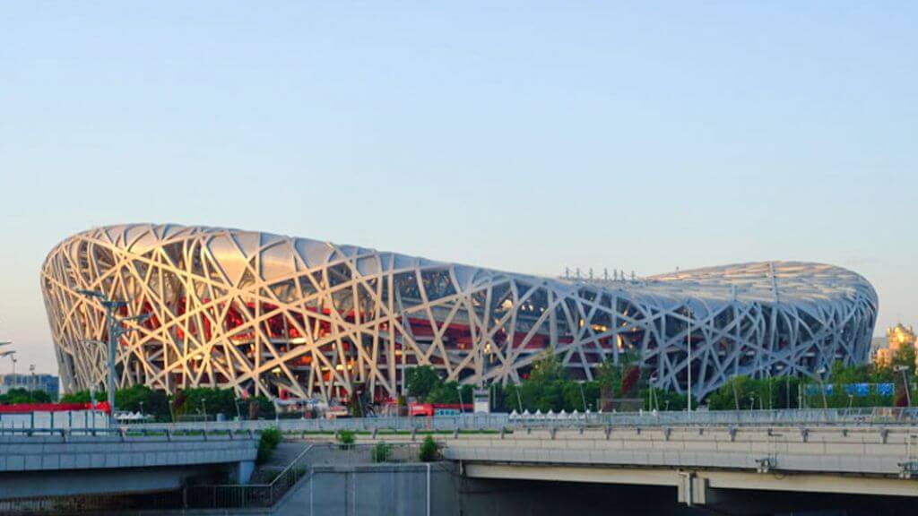 Toàn cảnh kiến trúc của sân vận động tổ chim