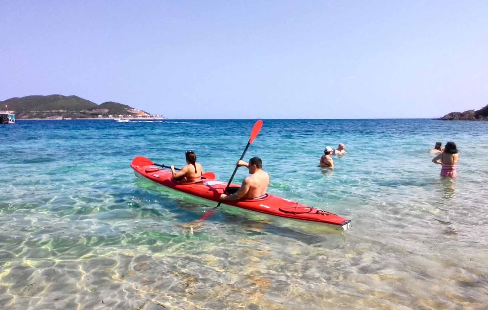 Chèo kayak Nha Trang