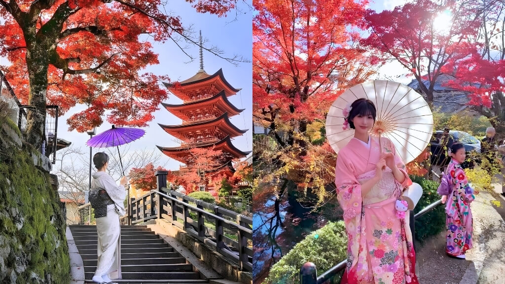 Trải nghiệm mặc Kimono   quốc phục Nhật Bản