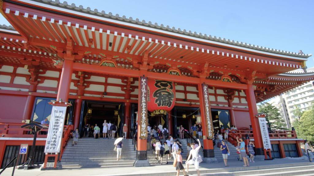 Chiêm bái tại Chùa Asakusa Kannon