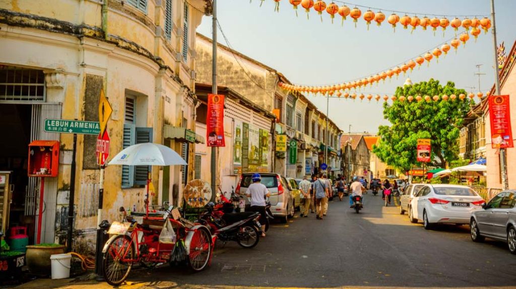 Một góc nhỏ tại George Town