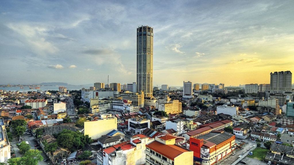 Penang nhìn từ trên cao xuống