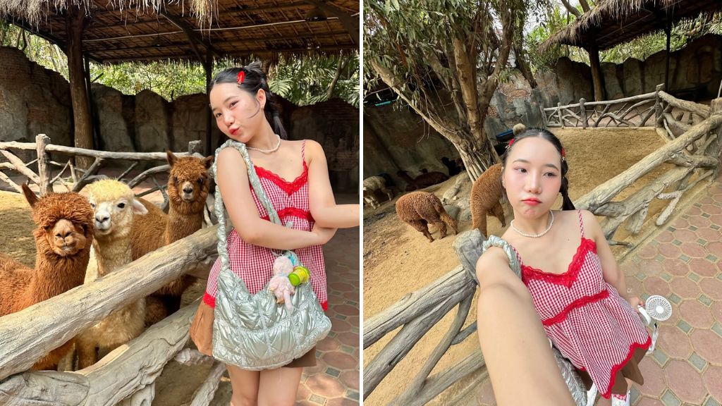 Check in tại Safari World Bangkok (Nguồn  @emmymemie)