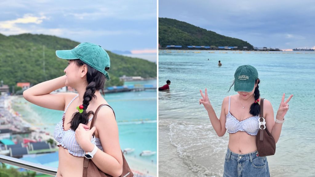 Check in trên đảo Koh Larn (Nguồn  @minddn)