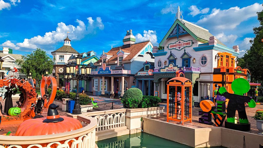 Không gian đầy màu sắc tại Chocolate Ville