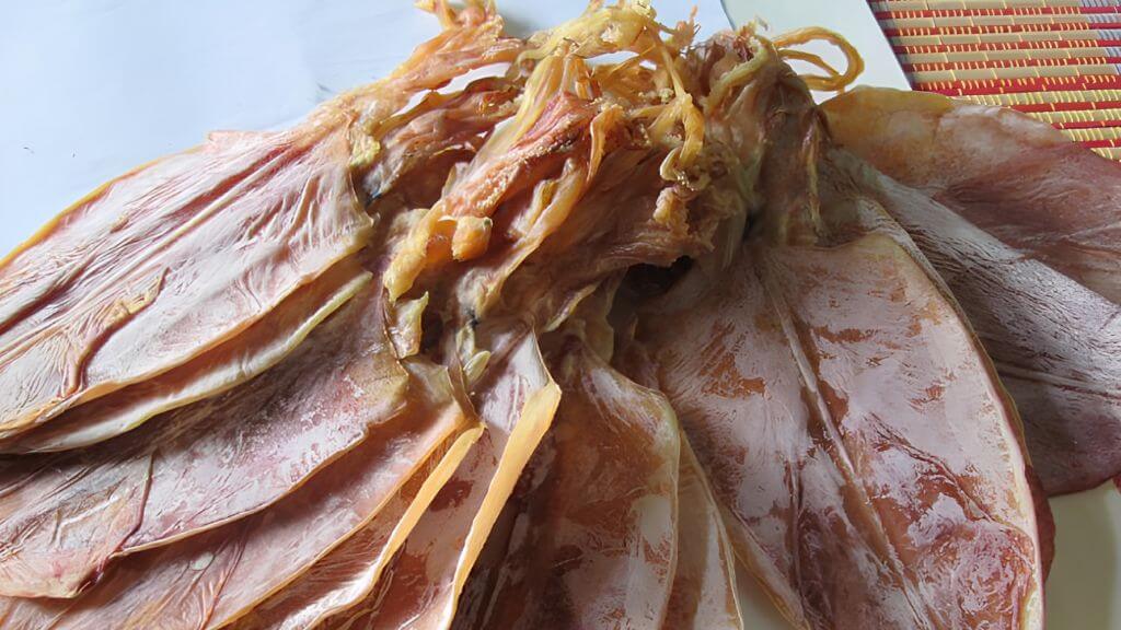 Đặc sản biển mực khô
