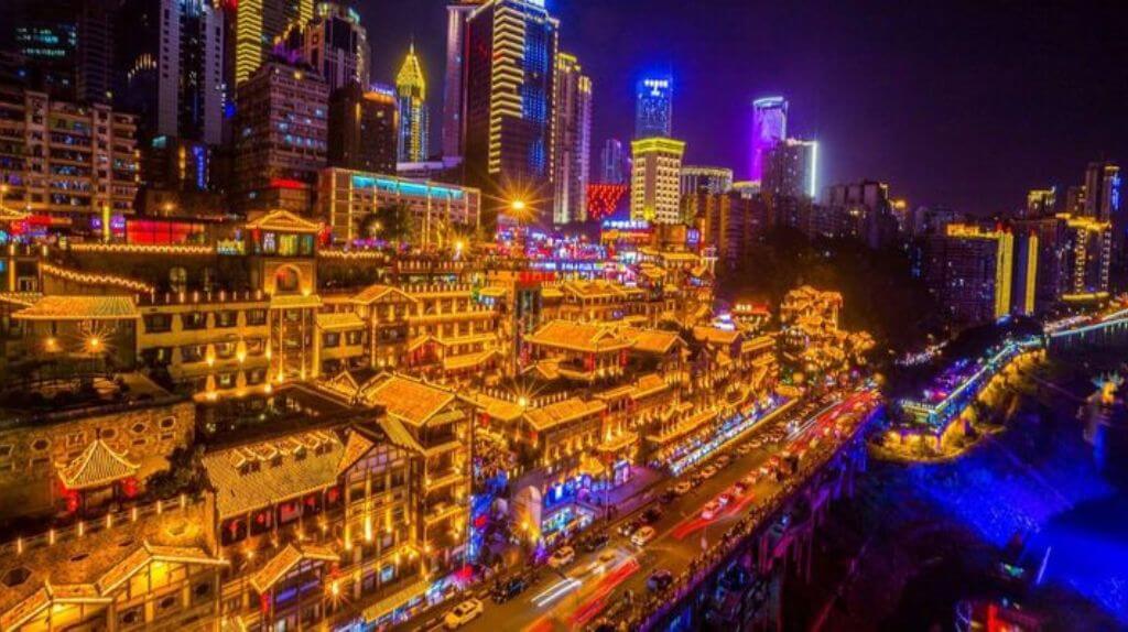 Chiêm ngưỡng vẻ đẹp Trùng Khánh về đêm