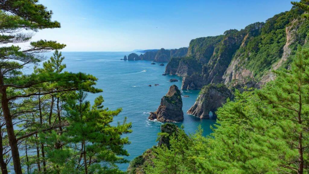 Vẻ đẹp của vịnh Kita Yamazaki