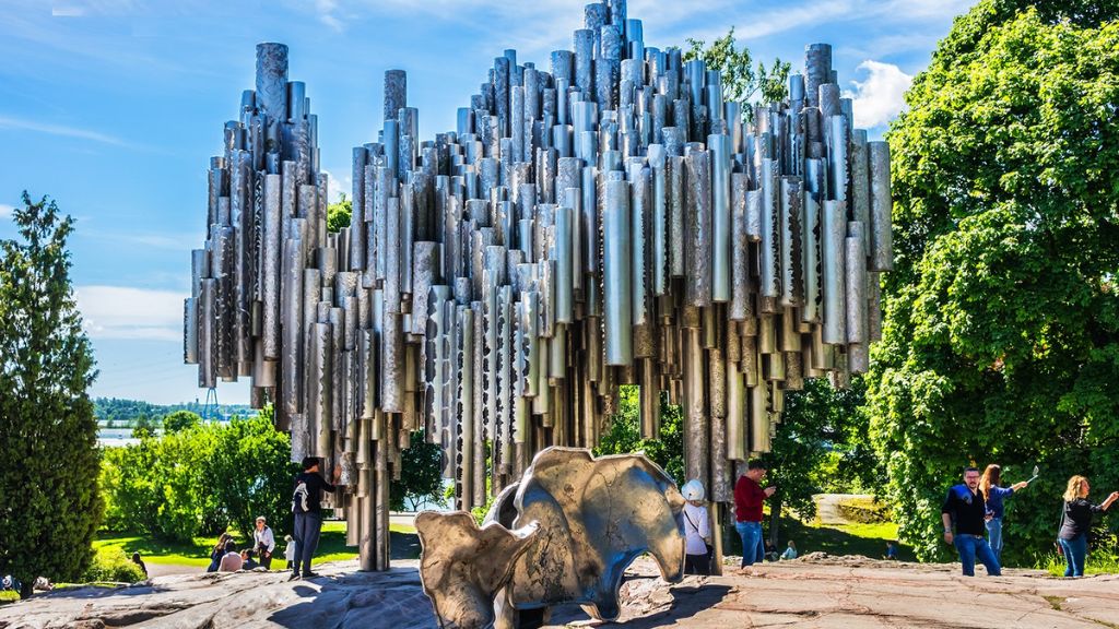 Đài tưởng niệm trong Công viên Sibelius