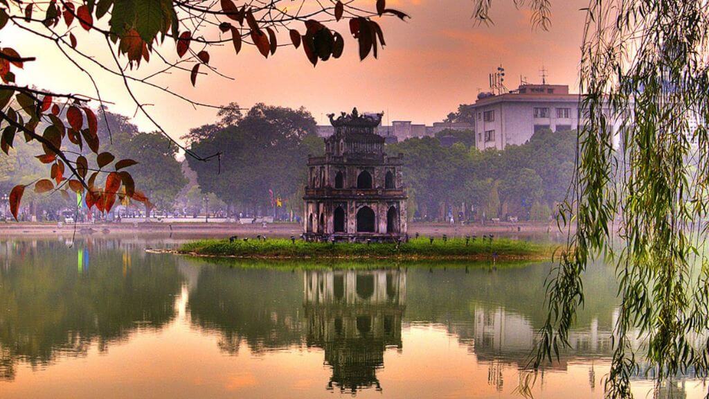 Tháp Rùa Hồ Hoàn Kiếm