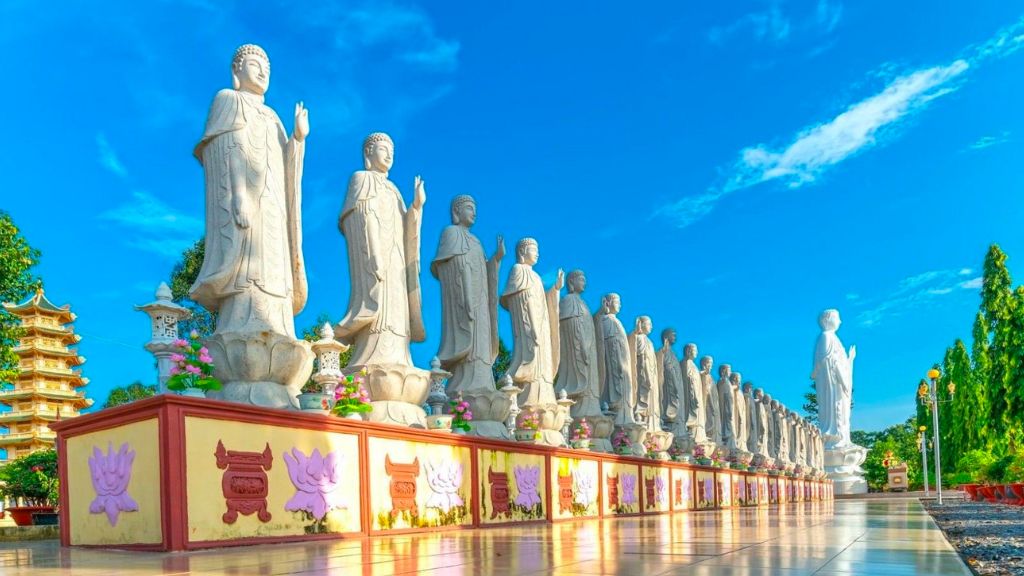Tượng Phật tại Vạn Phật Quang - Đại Tòng Lâm