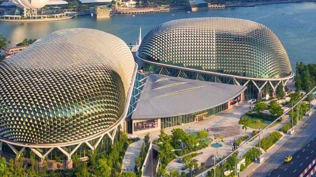 Nhà hát Esplanade - công trình kiến trúc