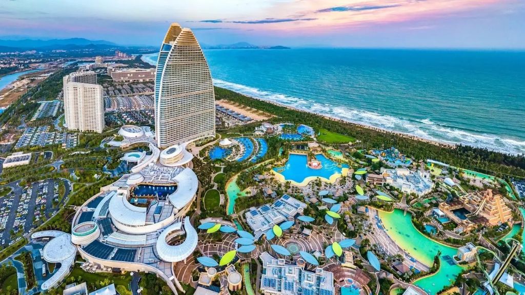 Hải Hoa Đảo   hòn đảo nhân tạo xinh đẹp tại Trung Quốc