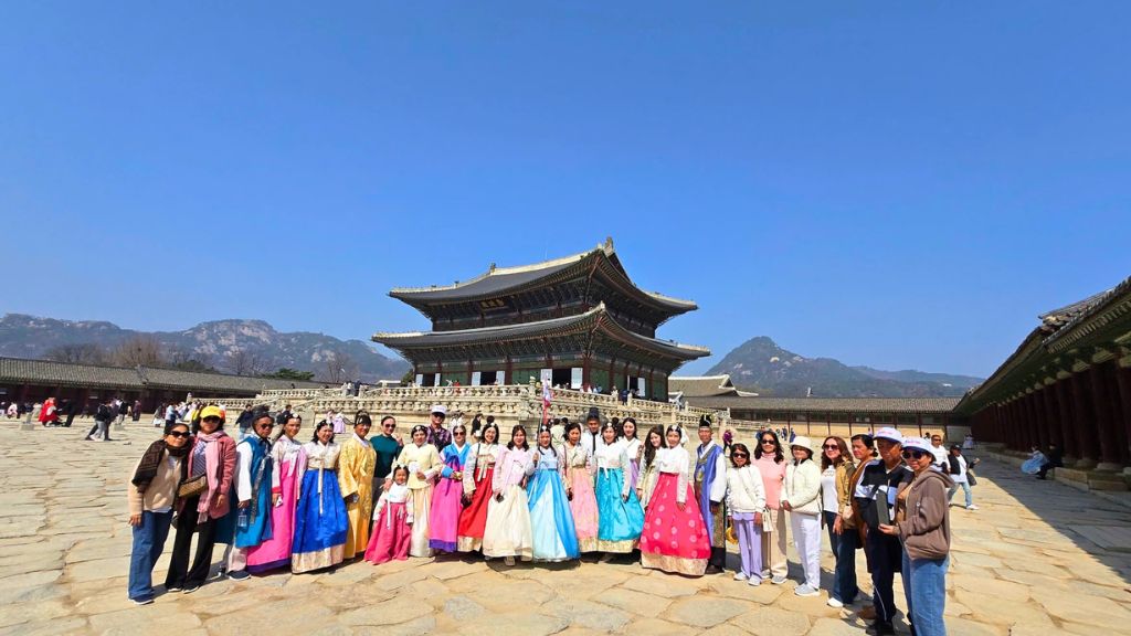 Cung điện Kyeongbok tuyệt đẹp
