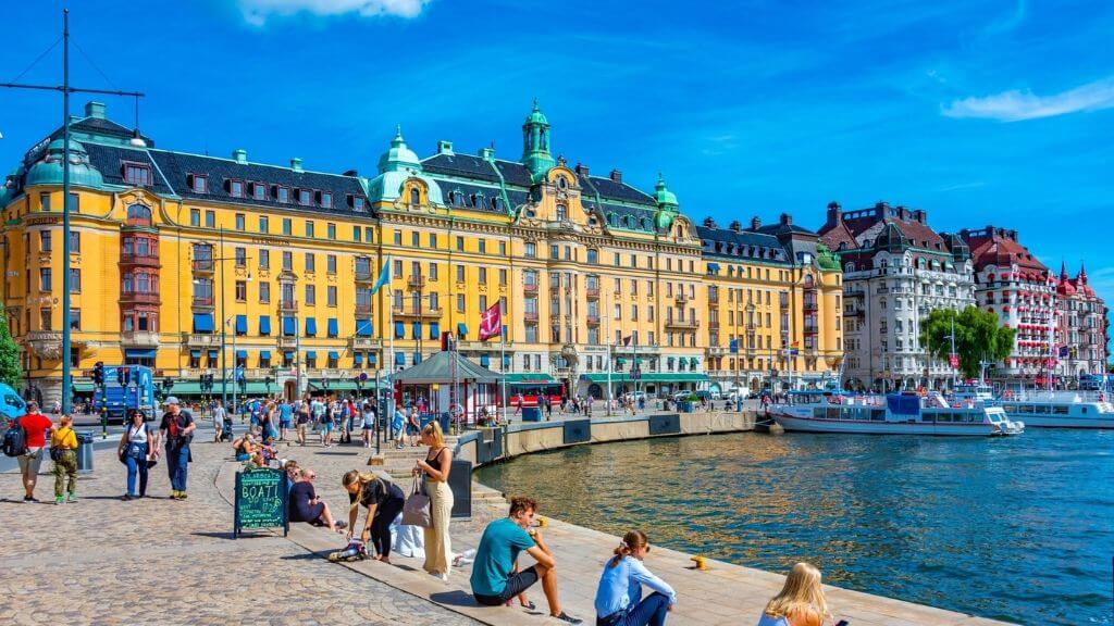 Thủ đô Stockholm xinh đẹp đầy màu sắc