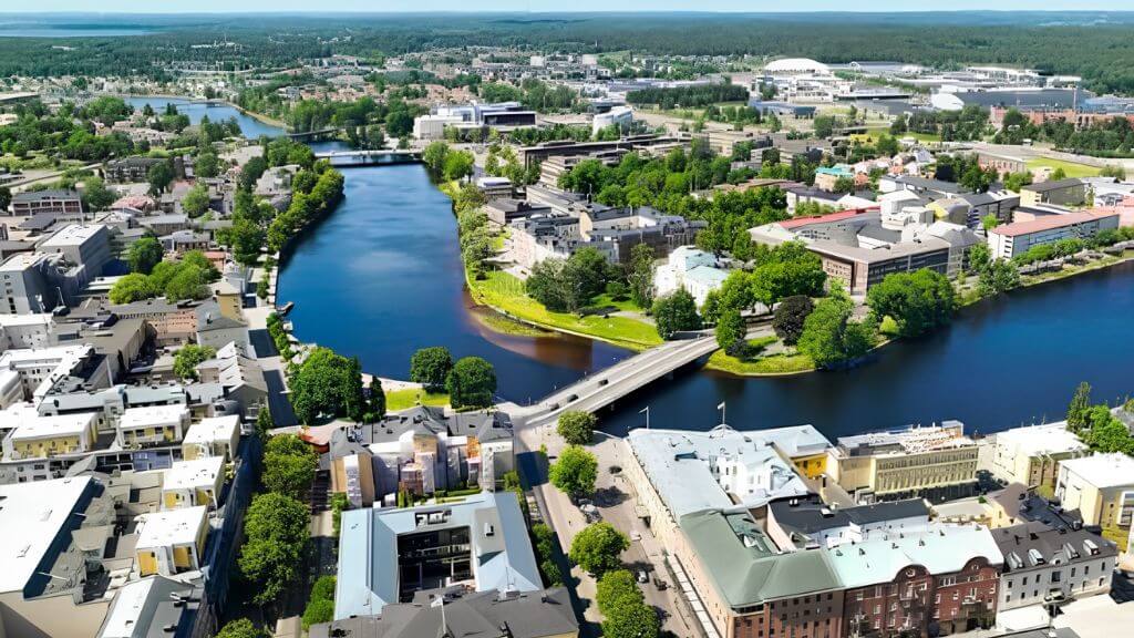 Karlstad - Thành phố thanh bình nằm bên hồ Vänern