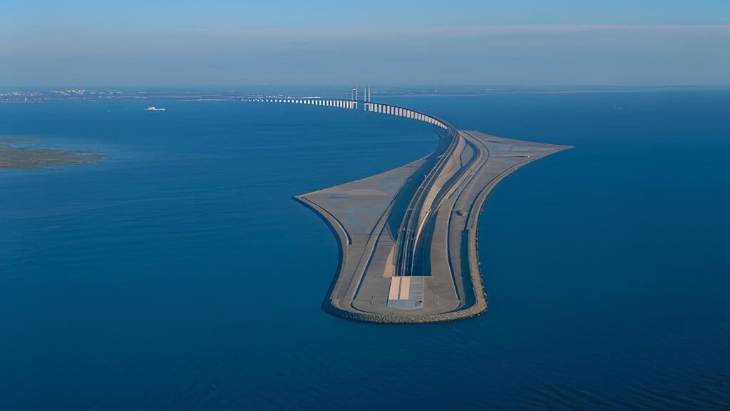 Cầu Øresund - Cây cầu 'biến mất