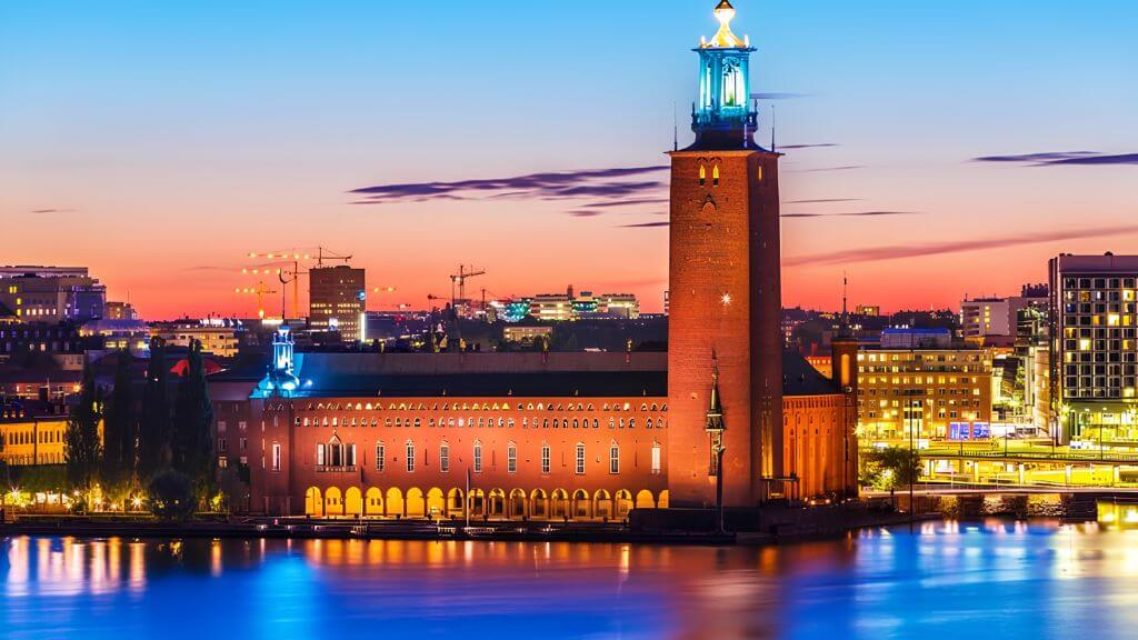 Tòa thị chính Stockholm - Nơi diễn ra tiệc trao giải Nobel thường niên