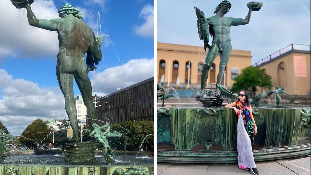 Tượng Poseidon - Biểu tượng của thành phố Gothenburg