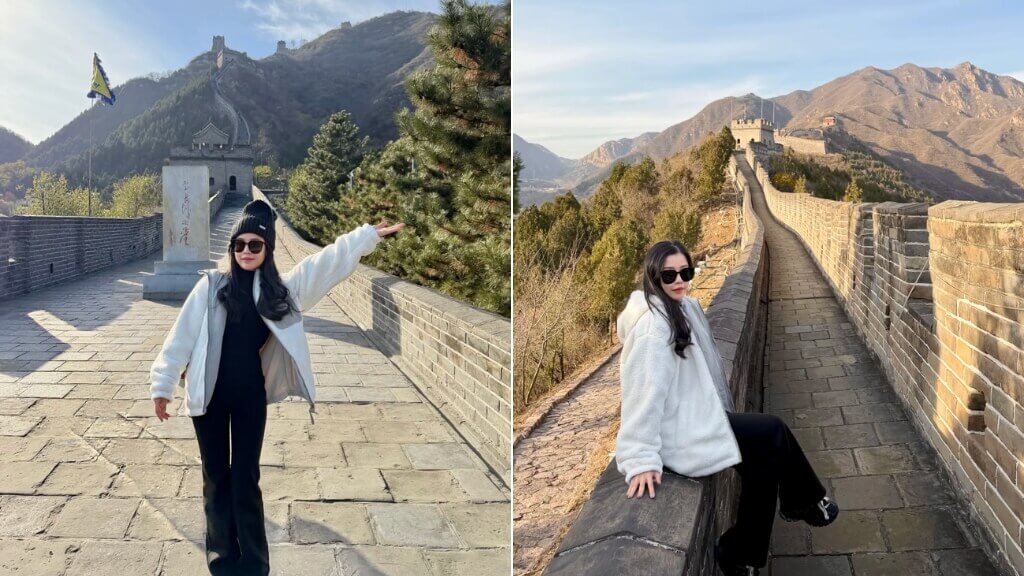 Du khách check in Vạn Lý Trường Thành