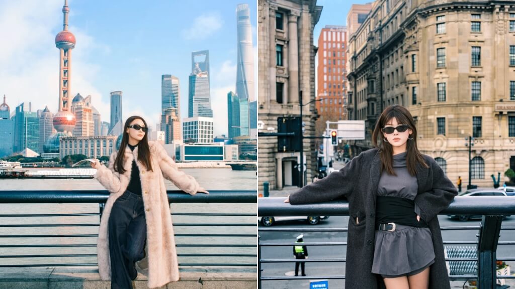 Du khách check in Thượng Hải