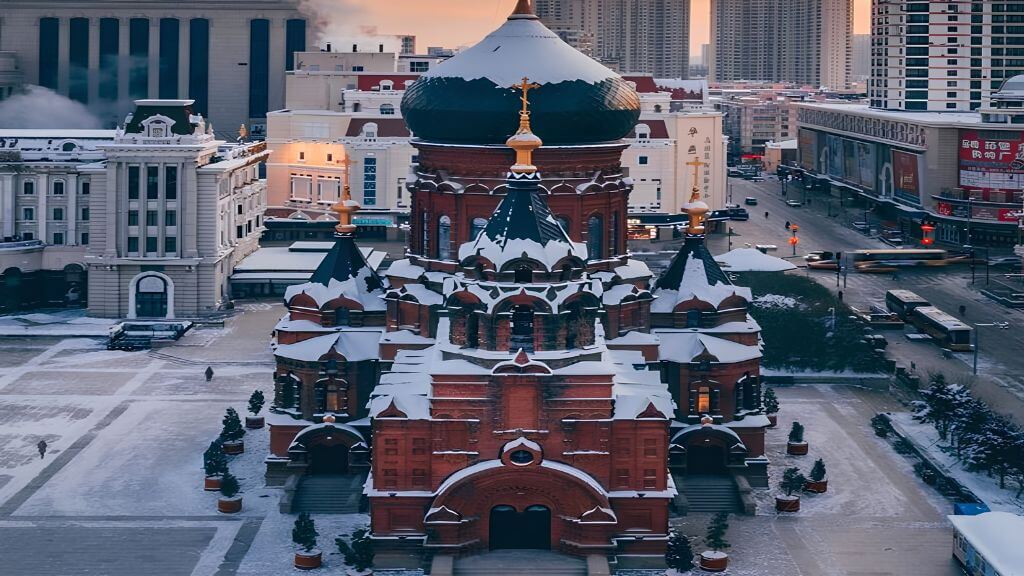 Nhà thờ Saint Sophia Cáp Nhĩ Tân
