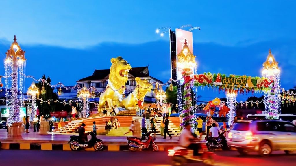 Thành phố Sihanoukville vui nhộn về đêm
