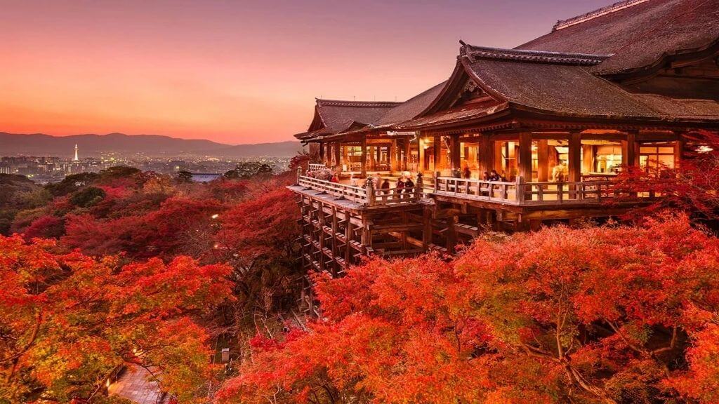 Kiyomizu (Chùa Thanh Thủy) với kiến trúc ấn tượng