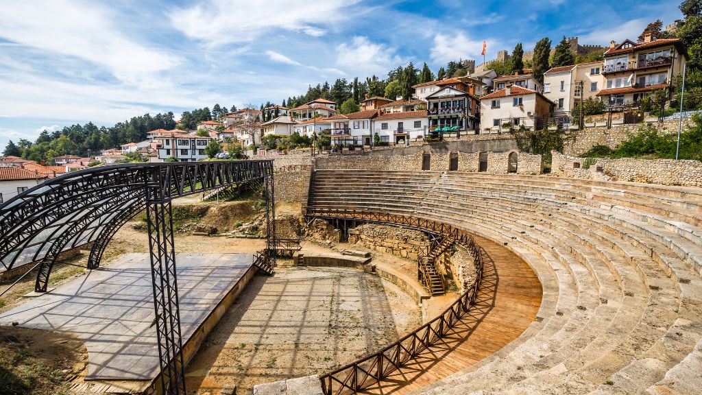 Nhà hát Hy Lạp cổ đại tại Ohrid