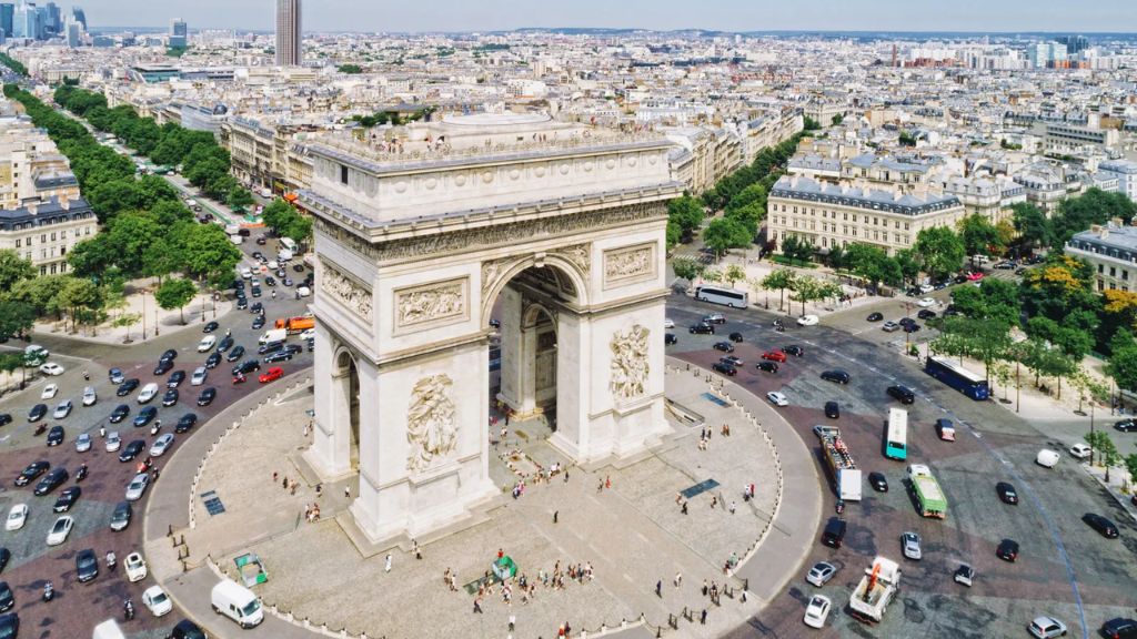 Khải Hoàn Môn - biểu tượng lịch sử của Paris