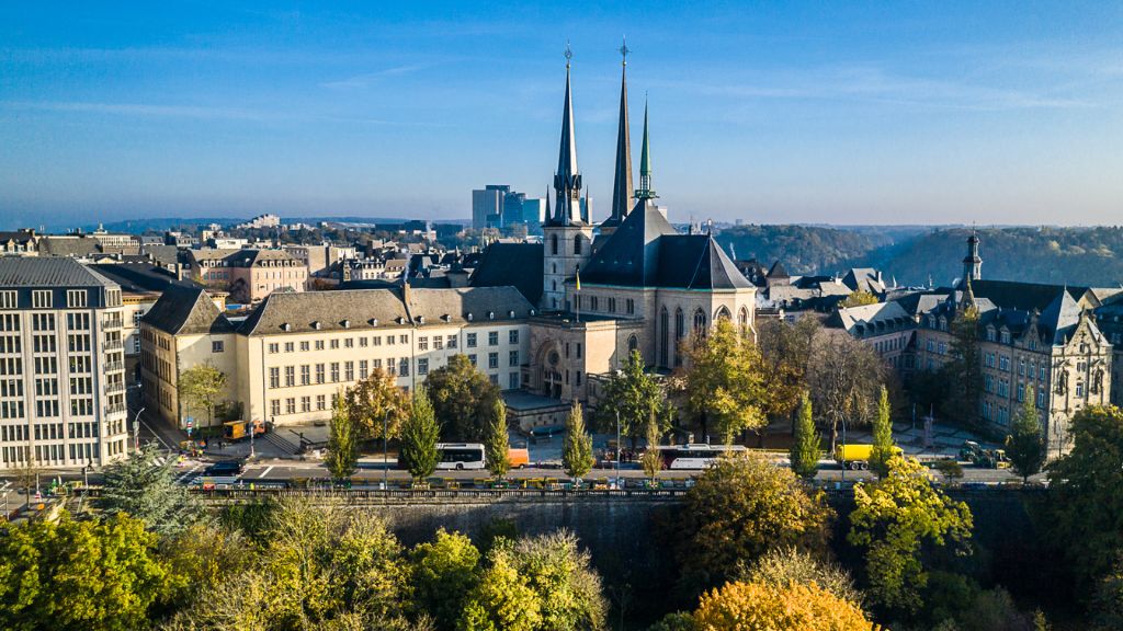 Nhà thờ Notre Dame Cathedral Luxembourg