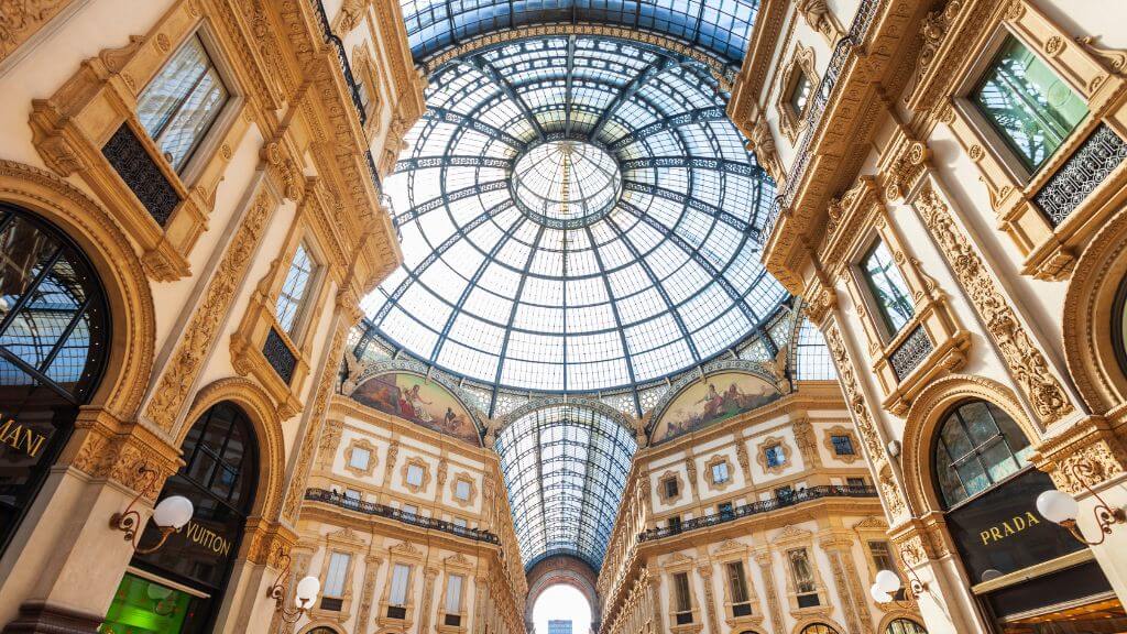 Galleria Vittorio Emanuele II, trung tâm mua sắm sang trọng bậc nhất châu Âu