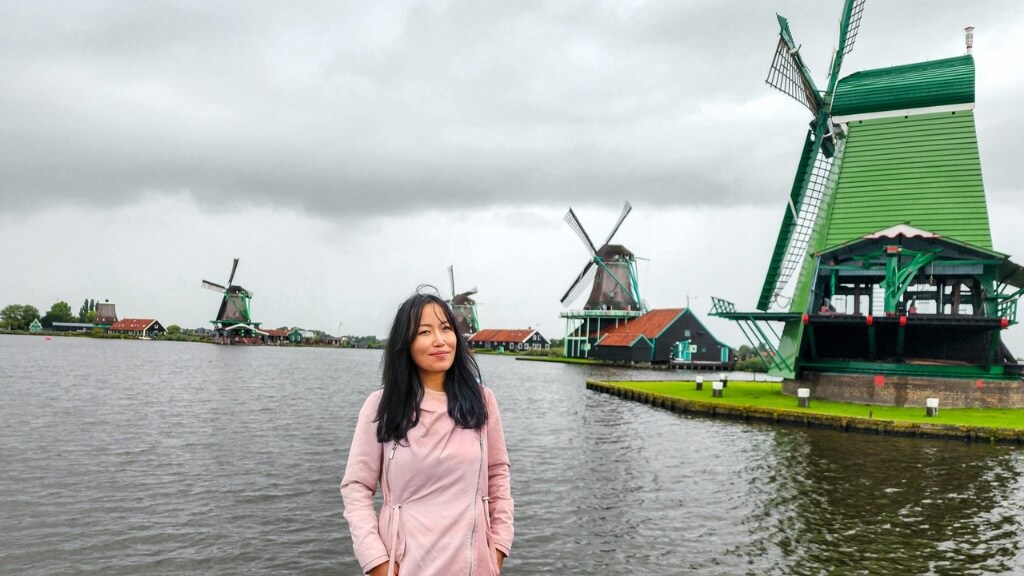 Check in tại khu đồng quê Zaanse Schans