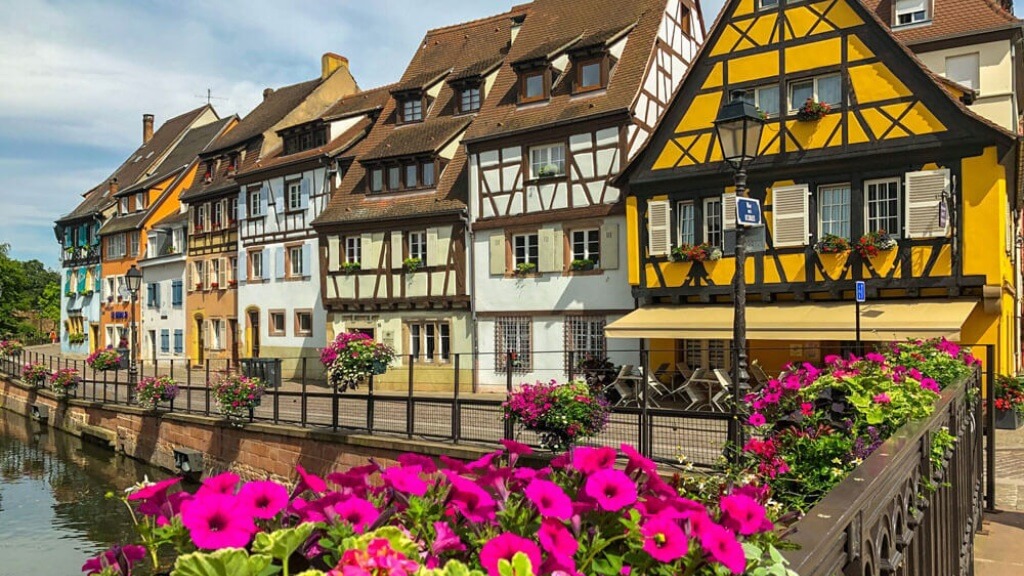 Phố cổ Colmar một trong những thành phố đẹp nhất của Châu Âu