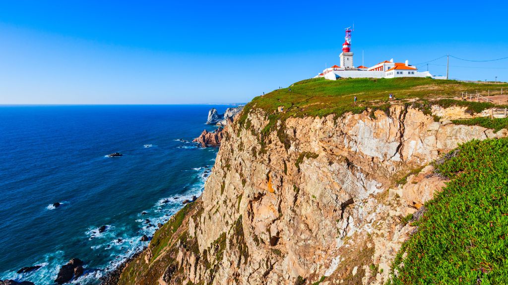 Cabo da Roca là điểm cực tây của lục địa châu Âu