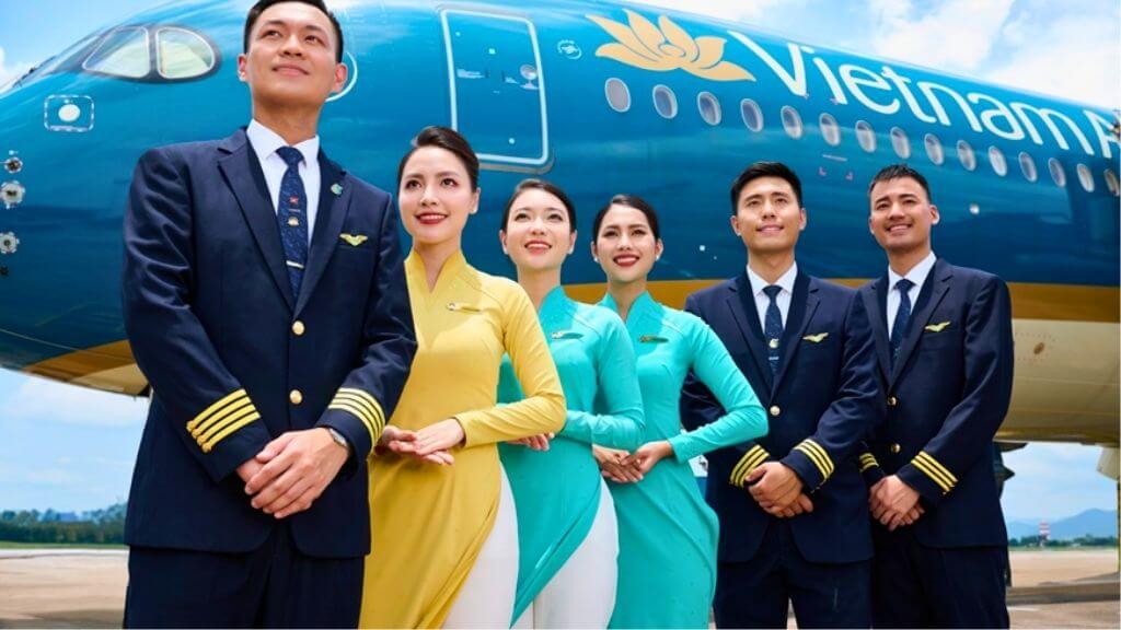 Quý khách sẽ bay tới Munich bằng hãng hàng không Vietnam Airlines