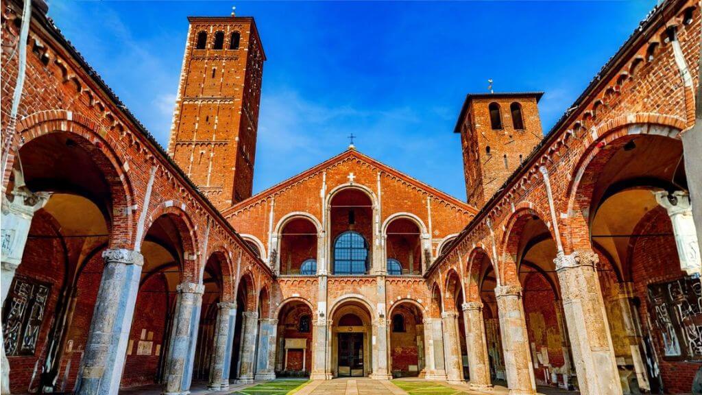 Basilica di Sant'Ambrogio   Một kiệt tác kiến trúc La Mã