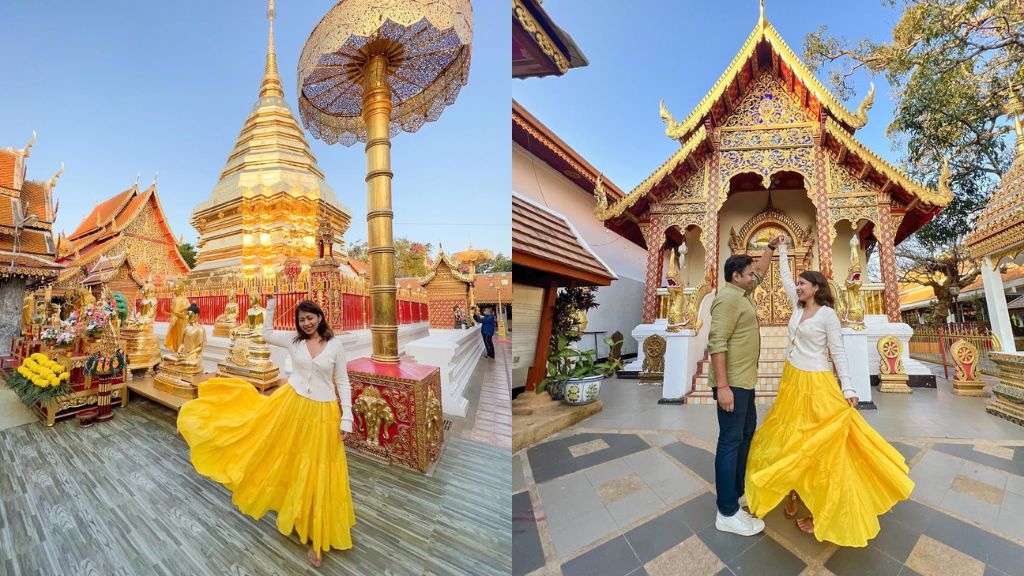 Check in chùa Phrathat Doi Suthep (@livingwhatwelovee)