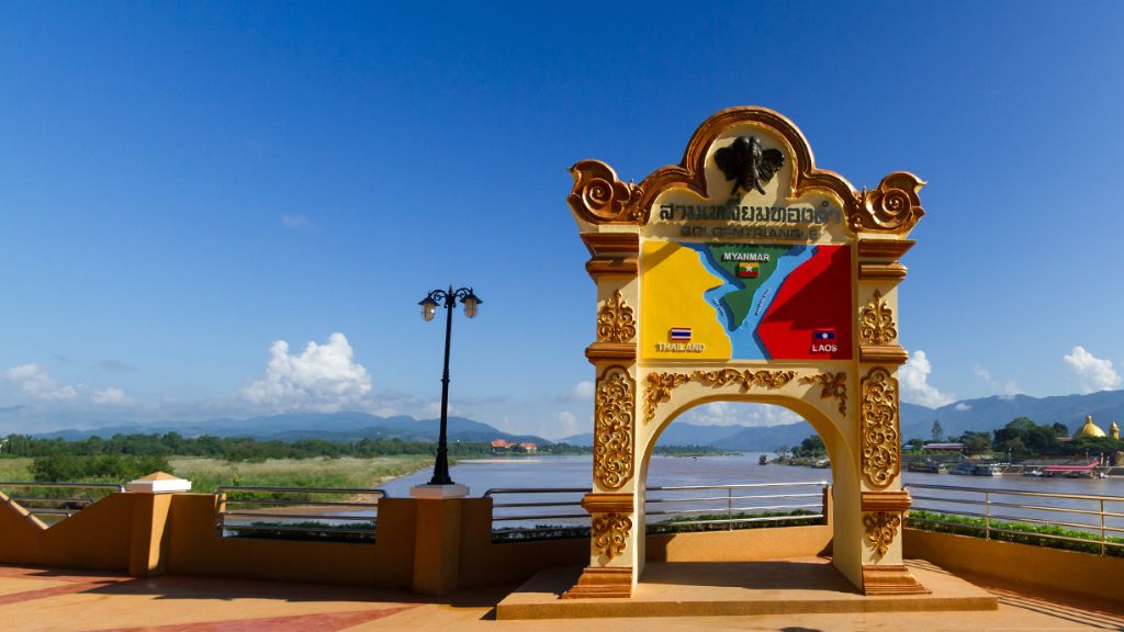 Tam Giác Vàng là vùng biên giới của Thái Lan - Lào - Myanmar