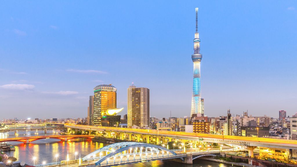 Du lịch Nhật Bản tham quan tháp Tokyo Tree nổi tiếng